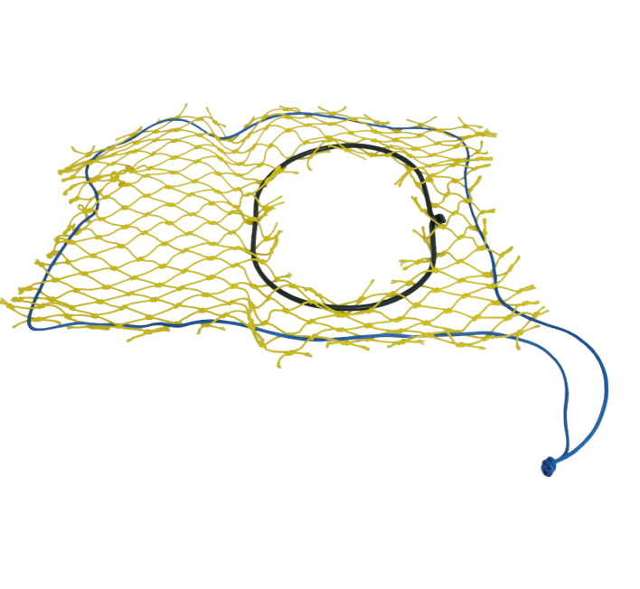 Lobster trap side head, with Vinyl Coated Hoop in: 6"、6.5"、7"、8"、5*9"